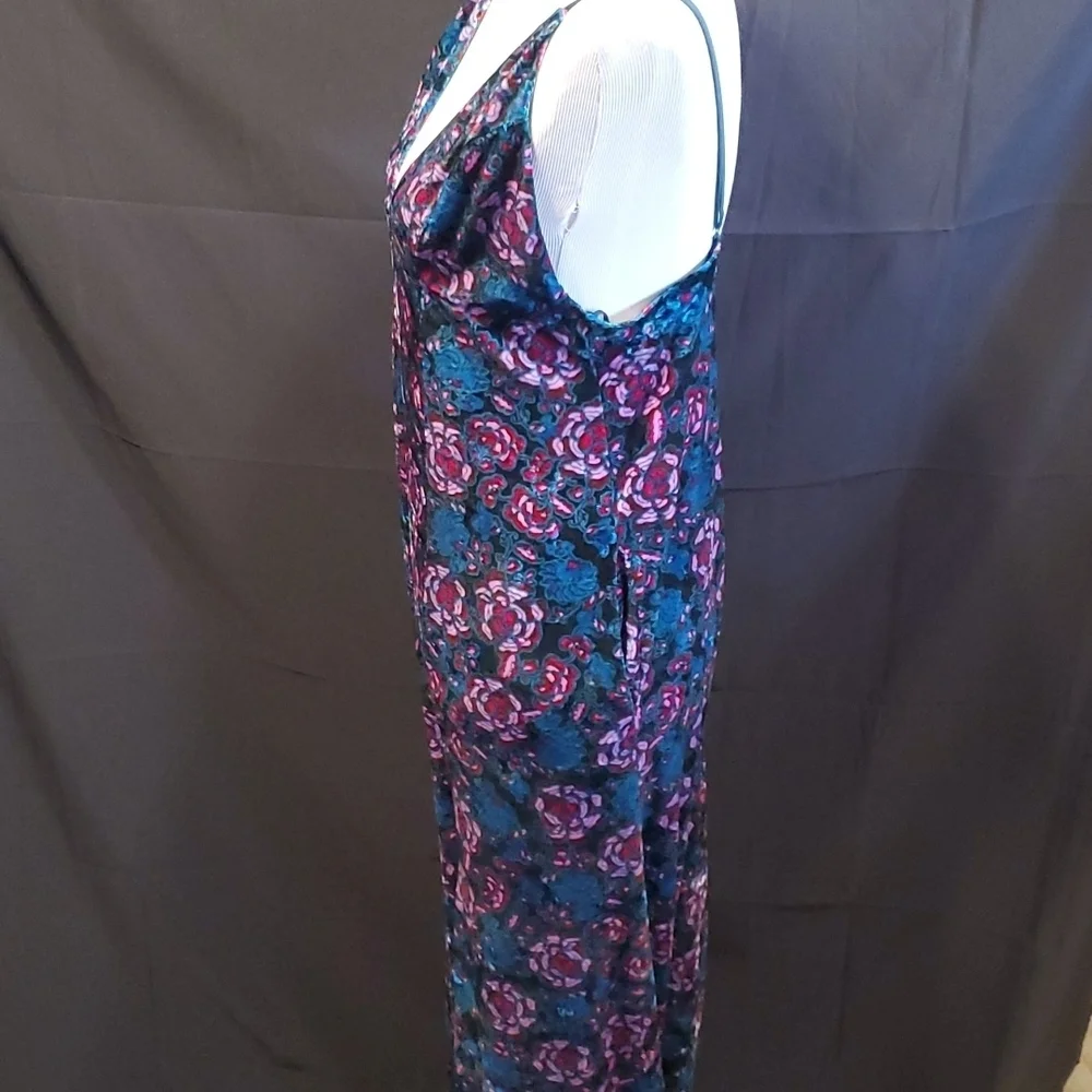 Free People Velvet Rose Jumpsuit SZ MD - Picture 6 of 12